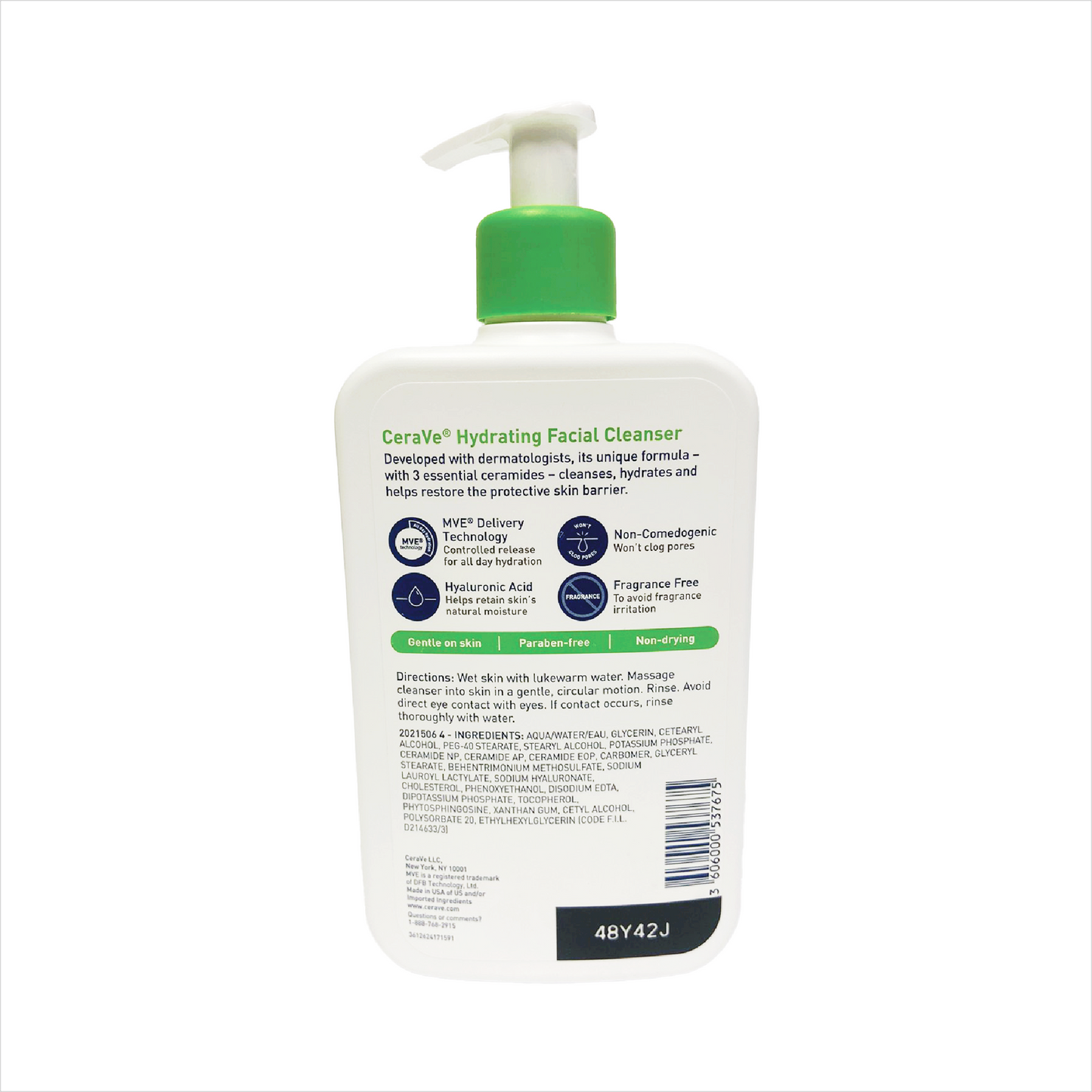 CeraVe Hydrating Facial Cleanser 473ml
