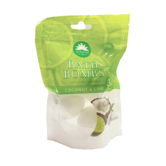 Bath Bombs Coconut & Lime 3pk