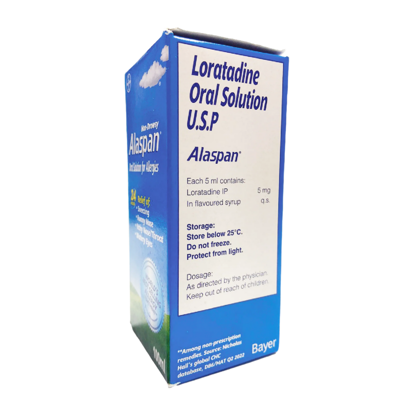 Alaspan Non Drowsy Oral Solution for Allergies