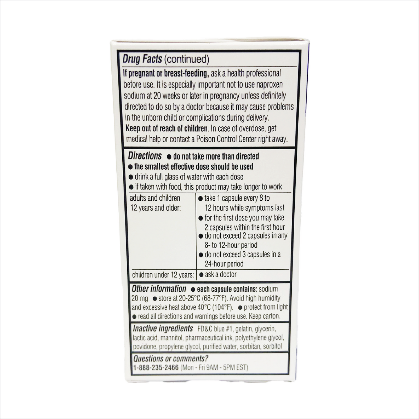QC Naproxen Sodium 220mg