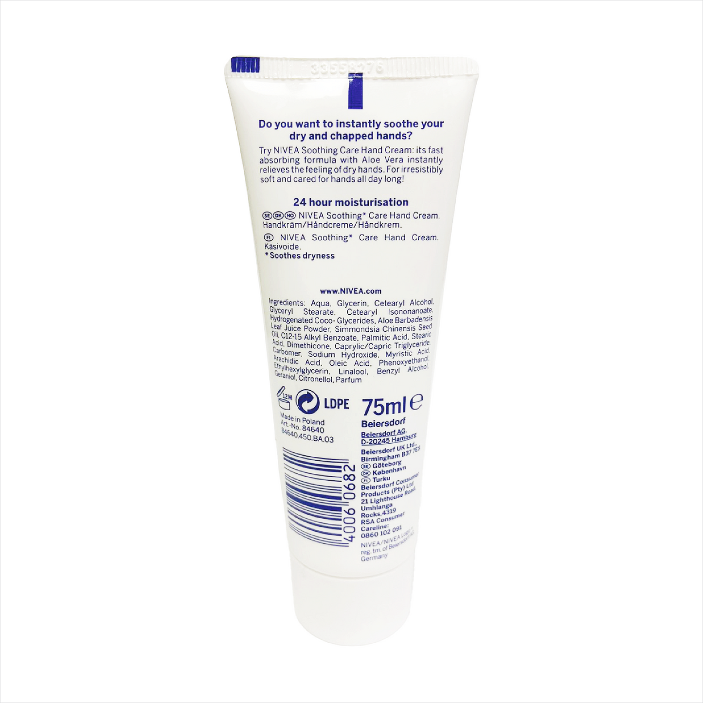 Nivea Protective Care Hand Cream Aloe Vera
