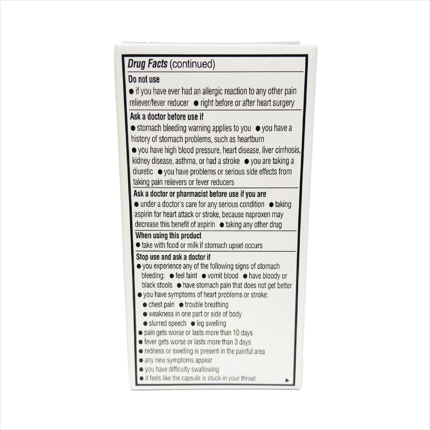 QC Naproxen Sodium 220mg