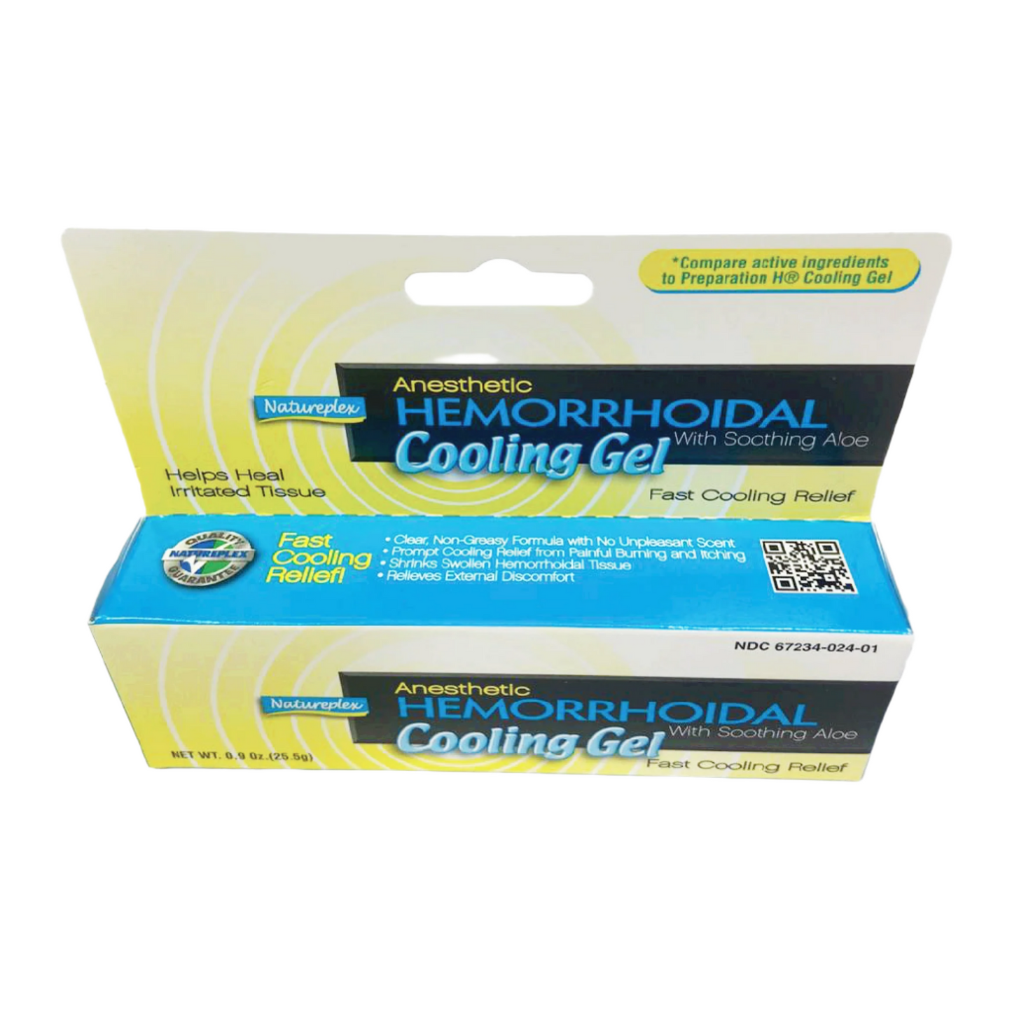 Anesthetic Hemorrhoidal Cooling Gel with Soothing Aloe