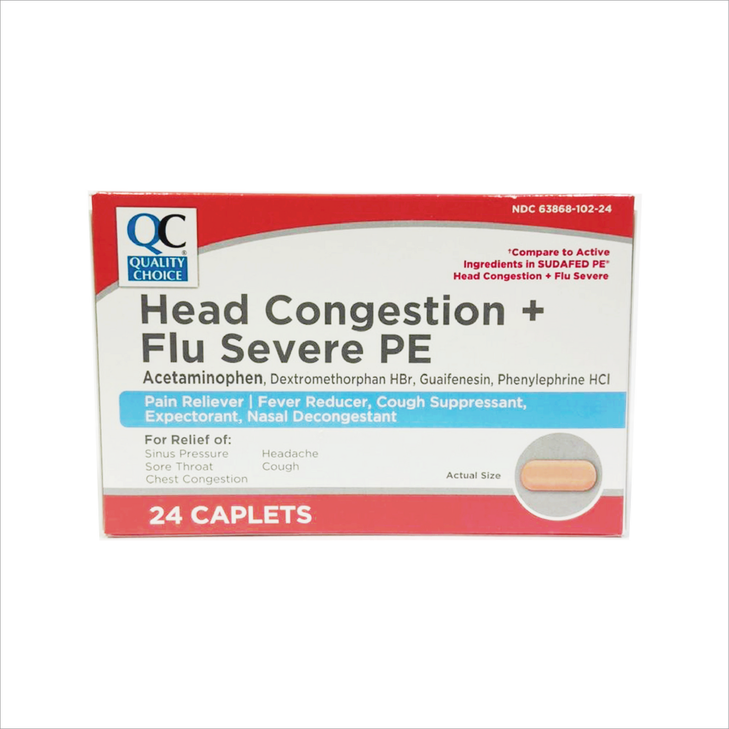 QC Head Congestion + Flu Severe PE