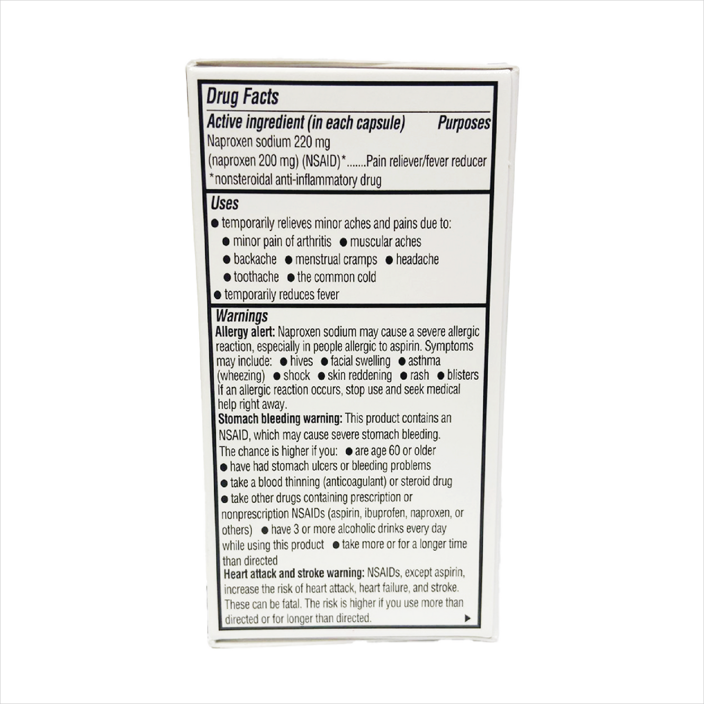 QC Naproxen Sodium 220mg