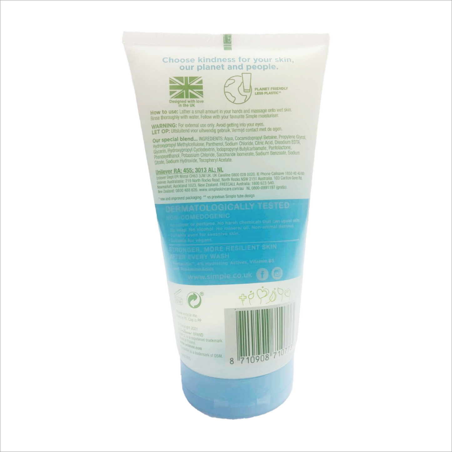 Simple Micellar Gel Wash