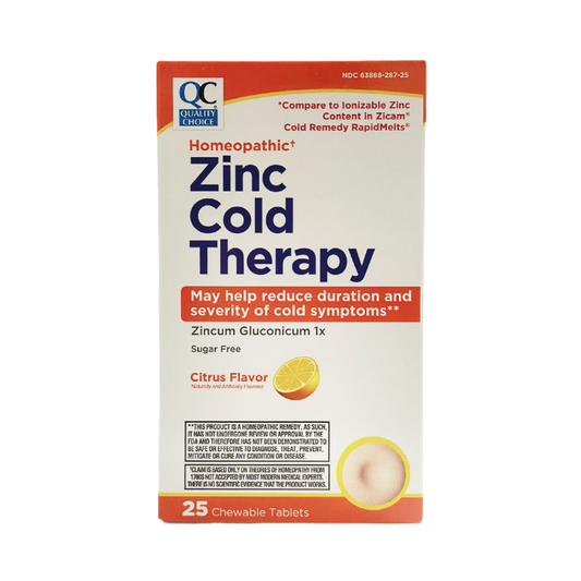 QC Homeotherapy Zinc Cold Therapy