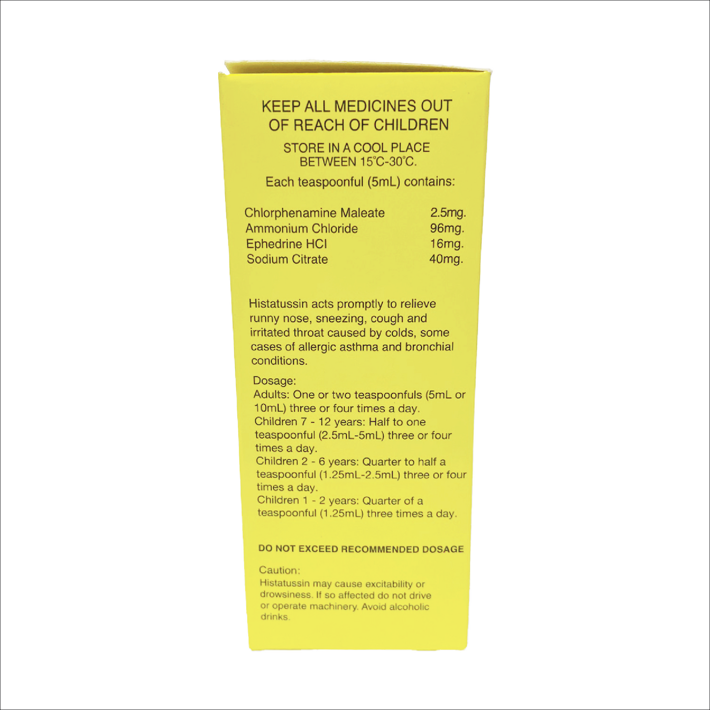 Histatussin Liquid 125ml