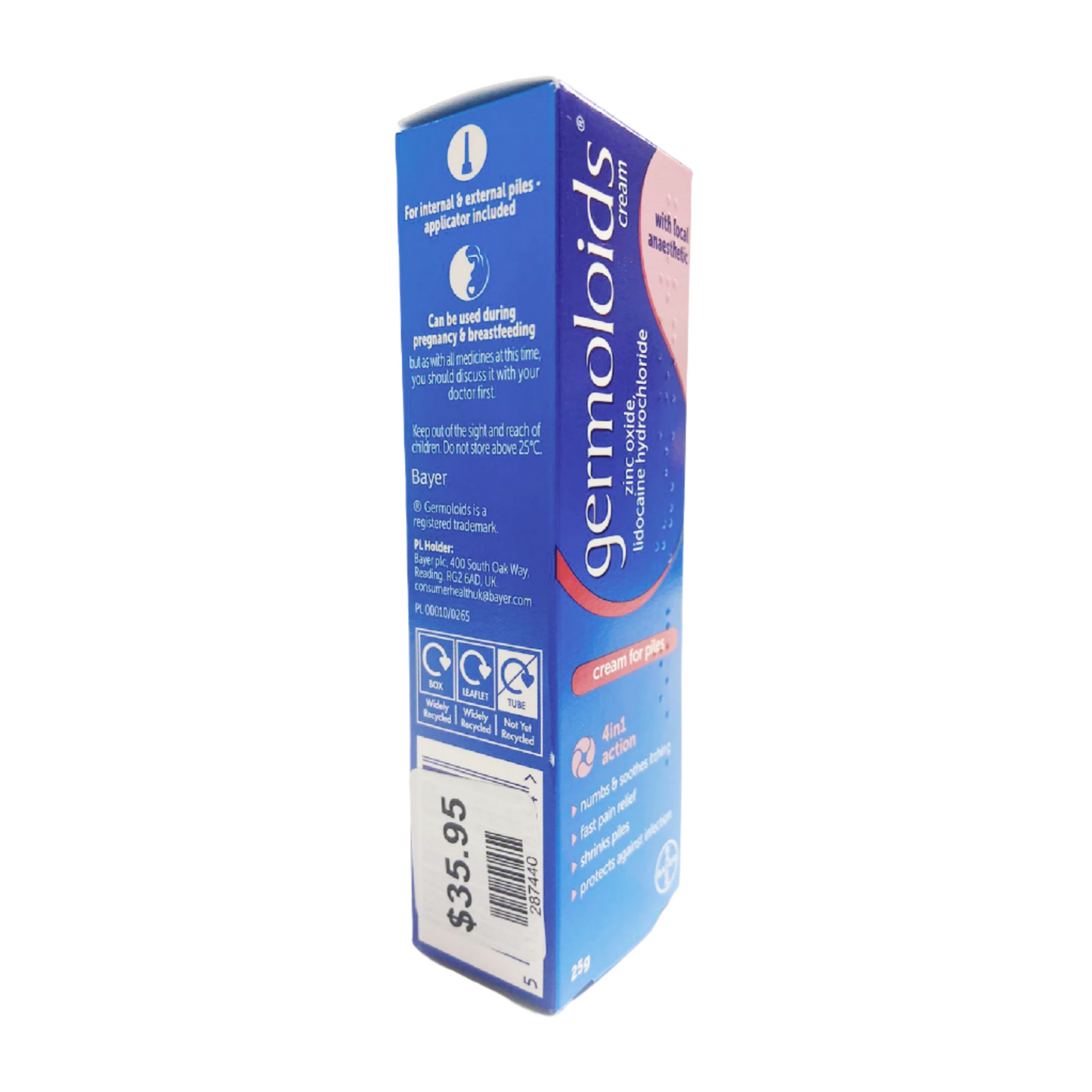 Germoloids Cream 25g