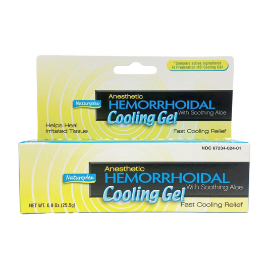 Anesthetic Hemorrhoidal Cooling Gel with Soothing Aloe