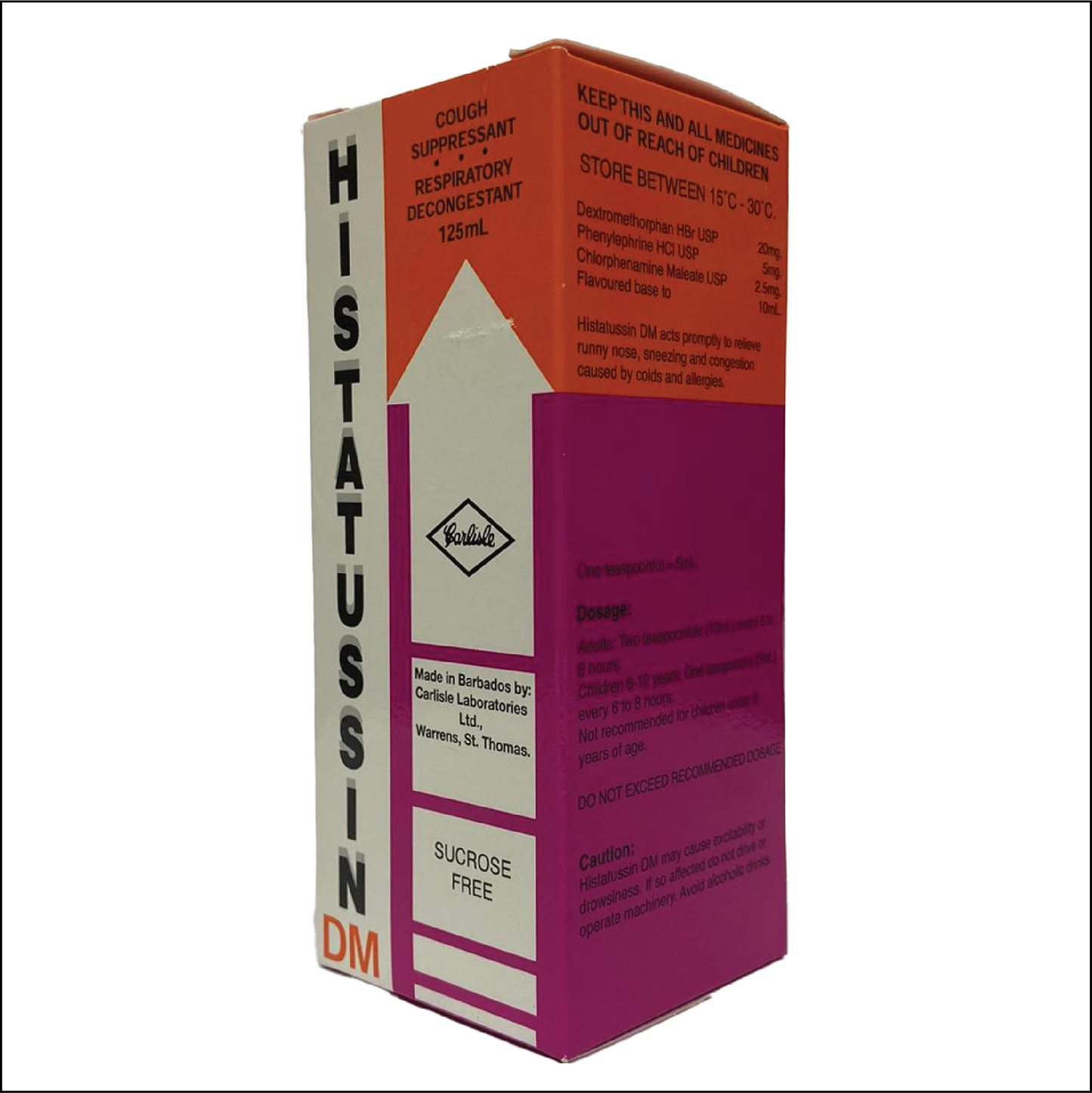 HISTATUSSIN DM Purple and Orange