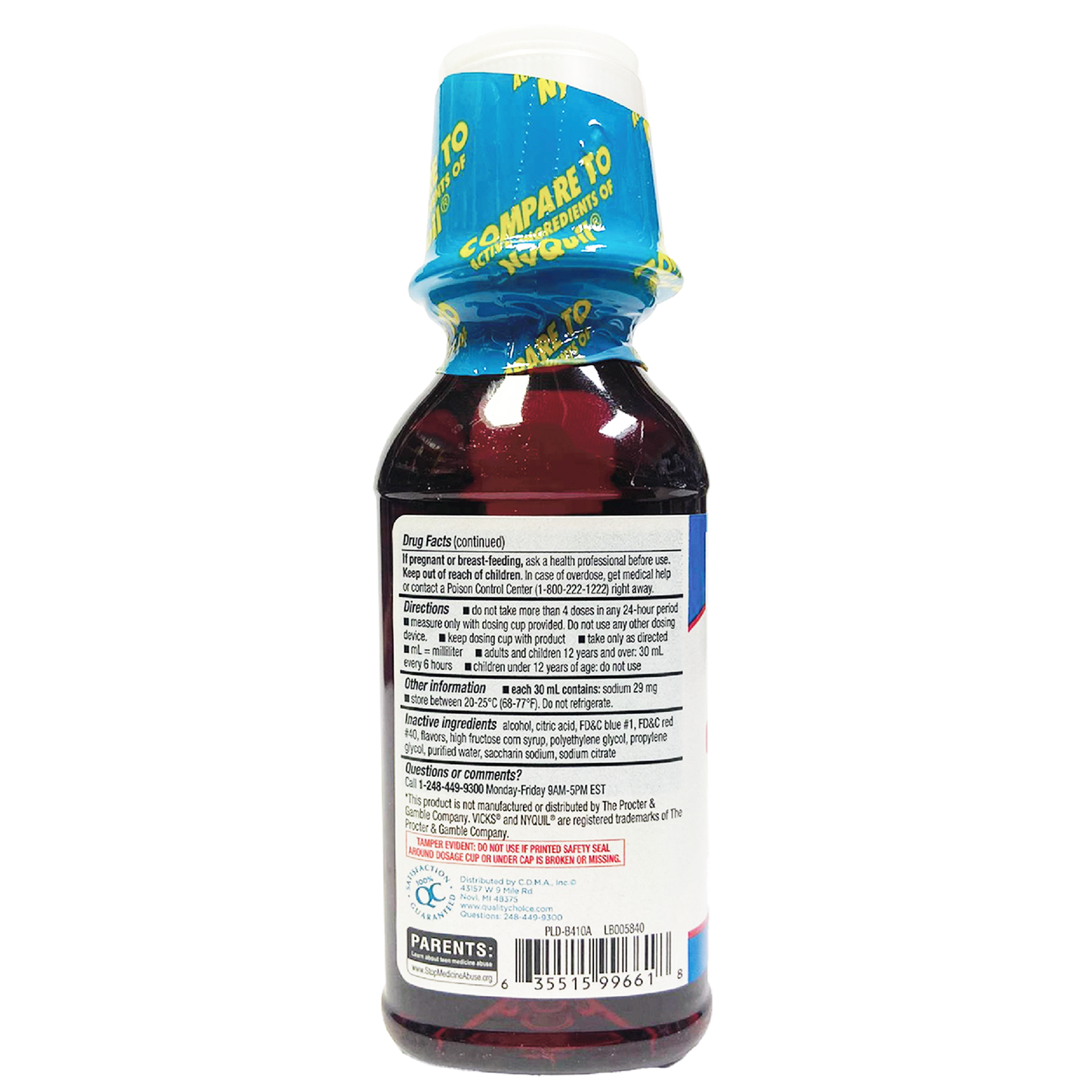 QC Nighttime Cough Relief