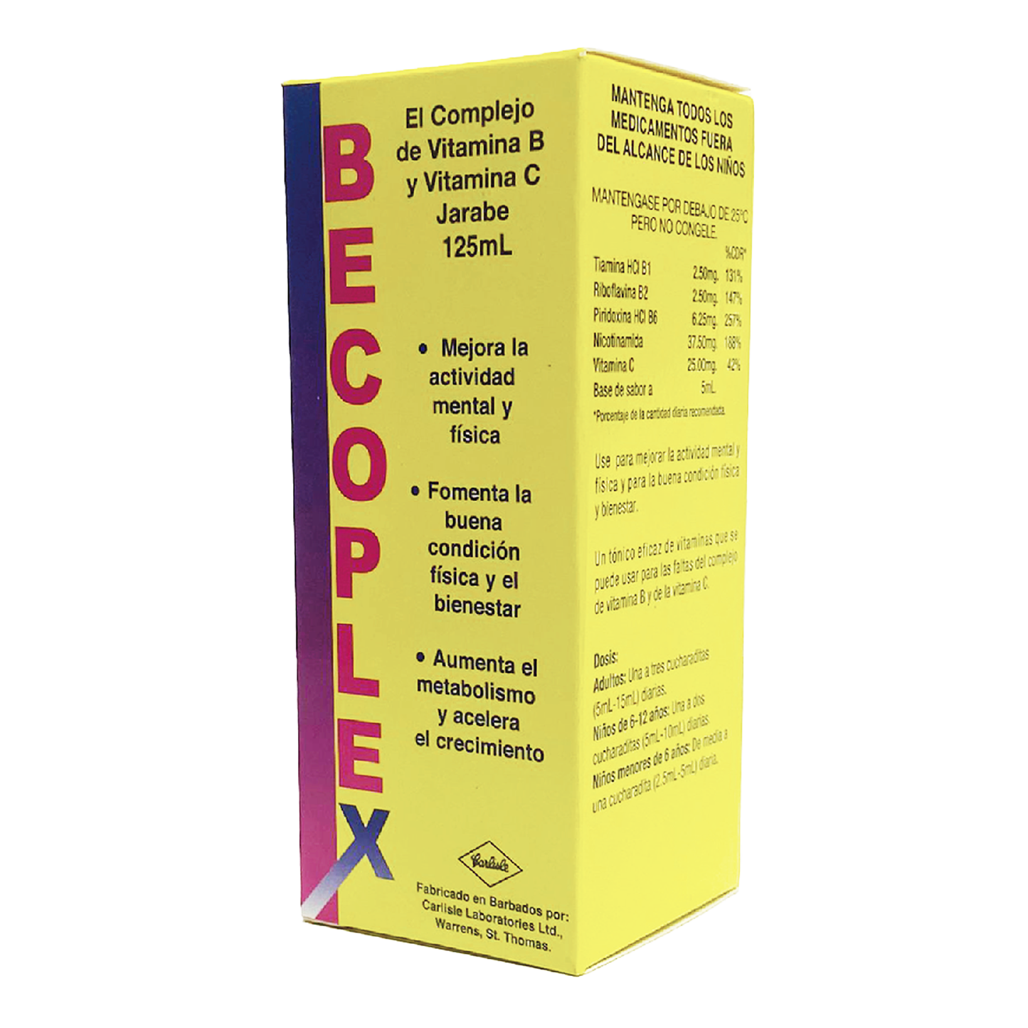 BECOPLEX Vitamin B Complex Plus Vitamin C