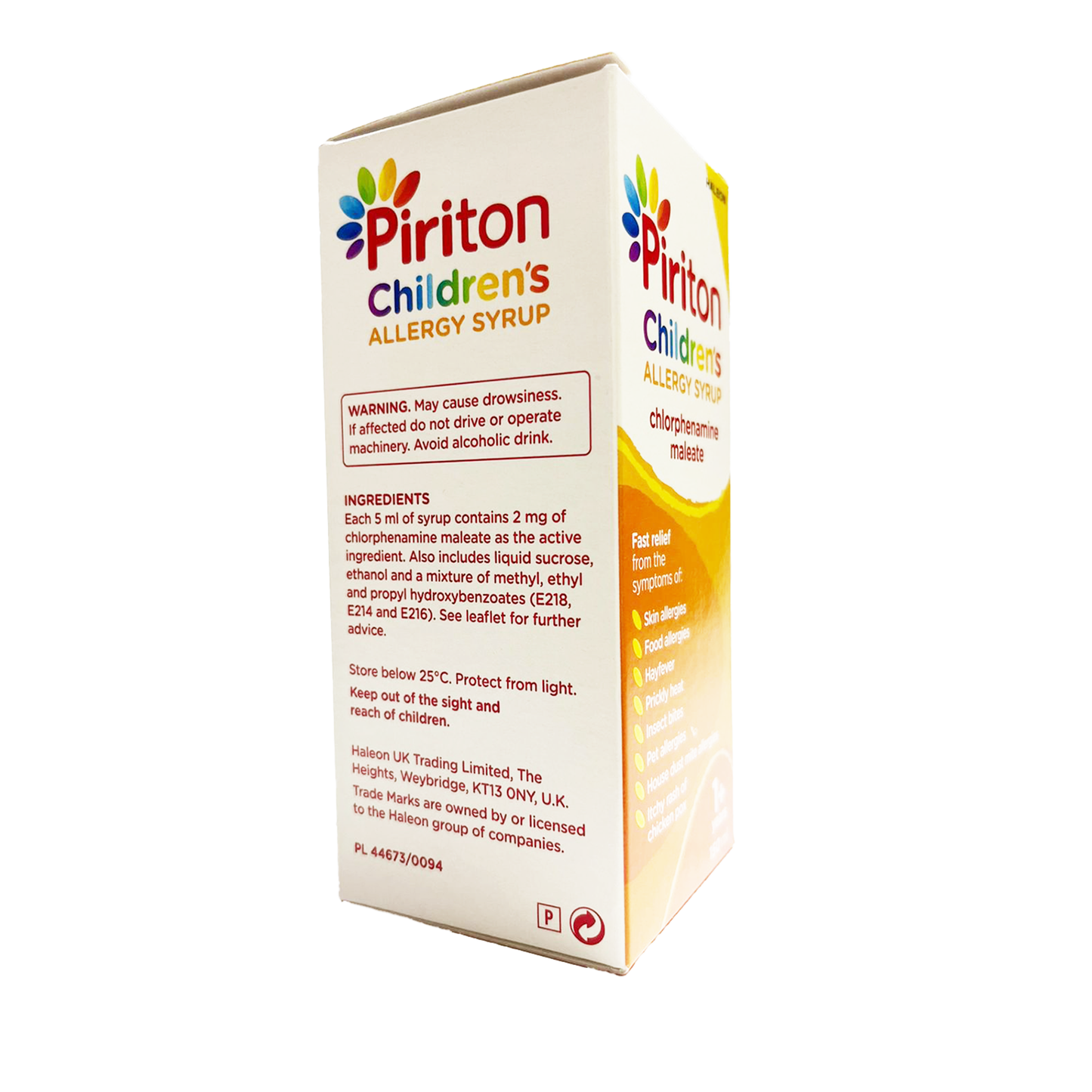 Piriton Children's Allergy Syrup