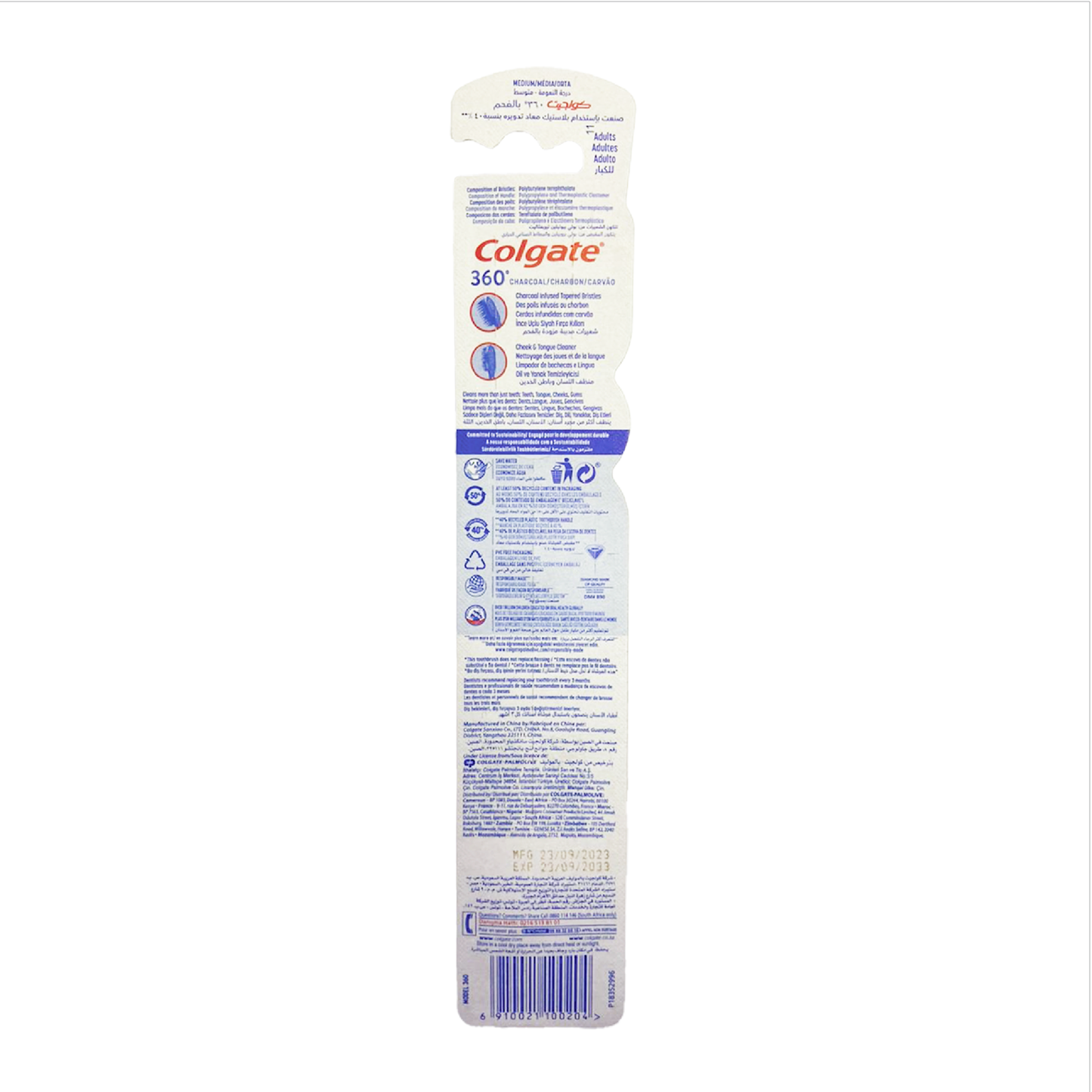 Colgate Charcoal Toothbrush
