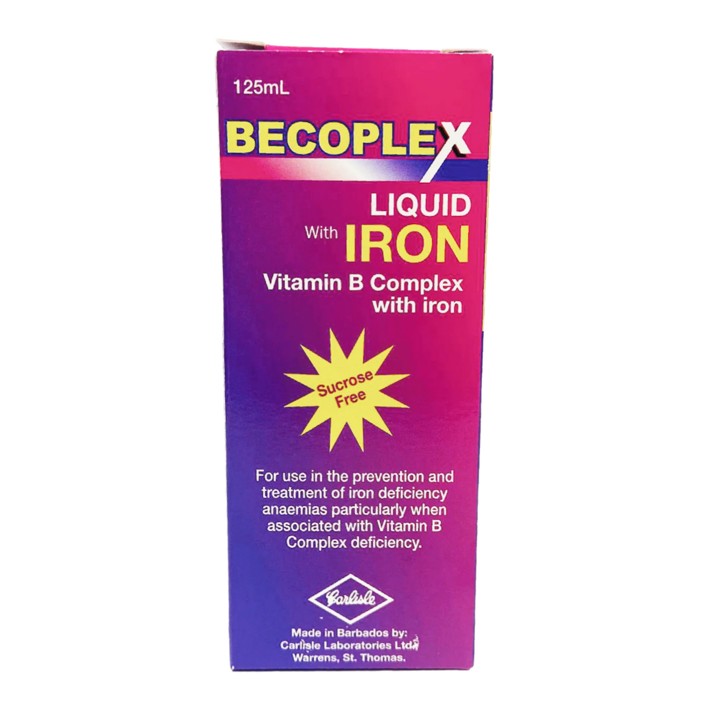 BECOPLEX Vitamin B Complex with Iron