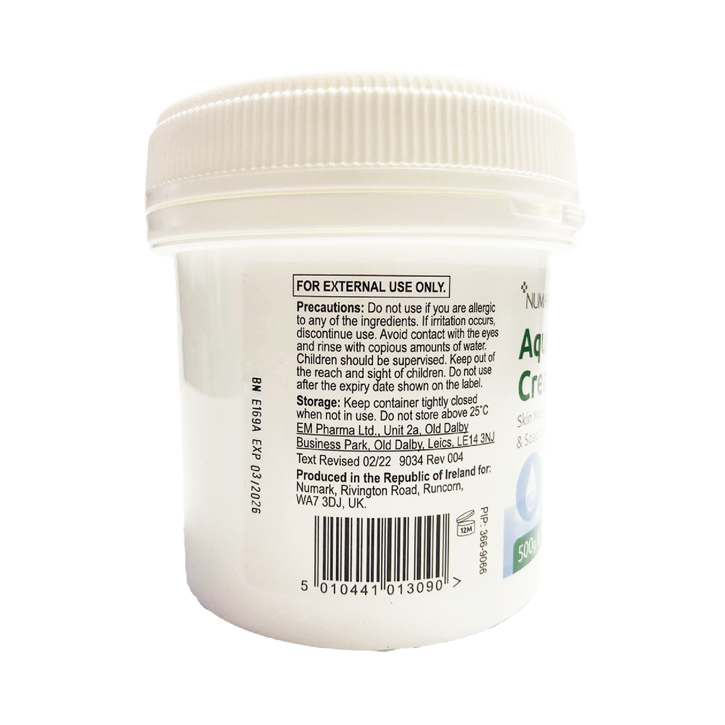 Numark Aqueous Cream 500g