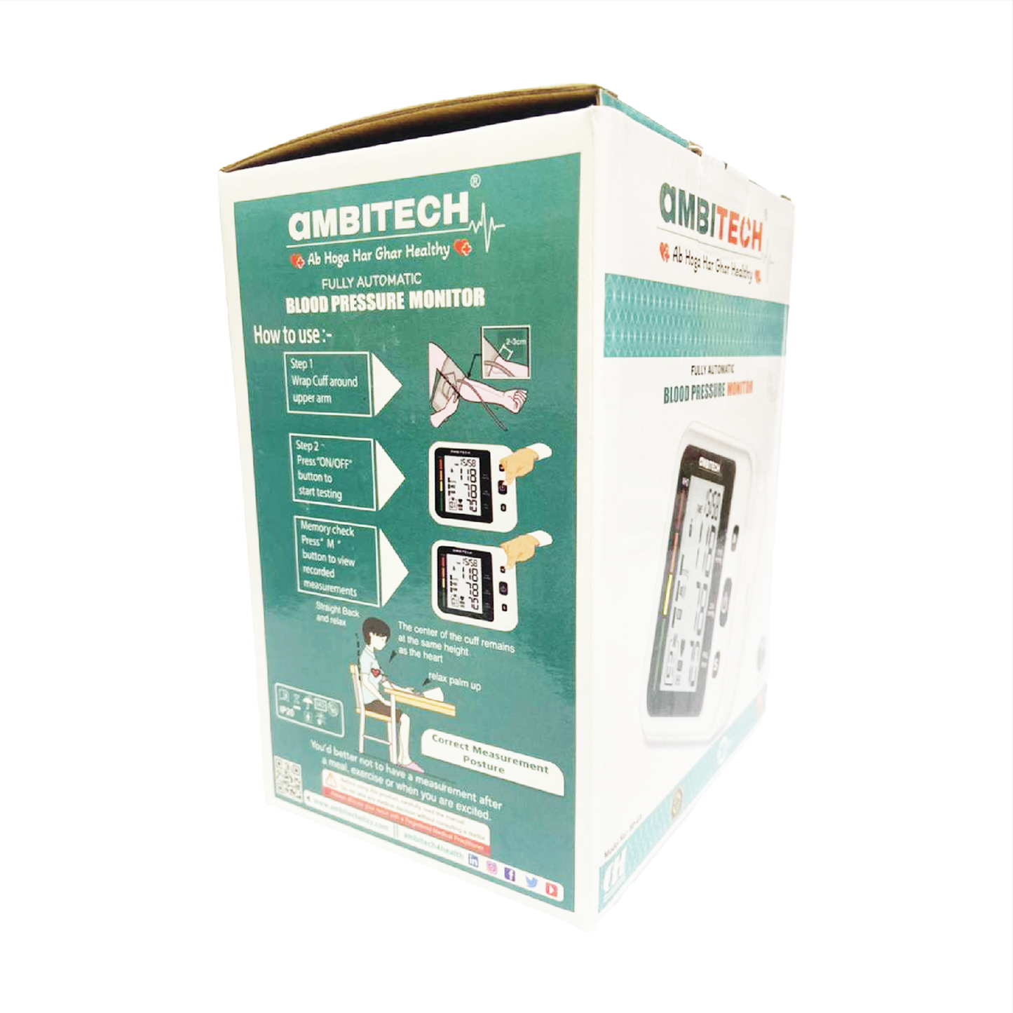 Ambitech Blood Pressure Monitor