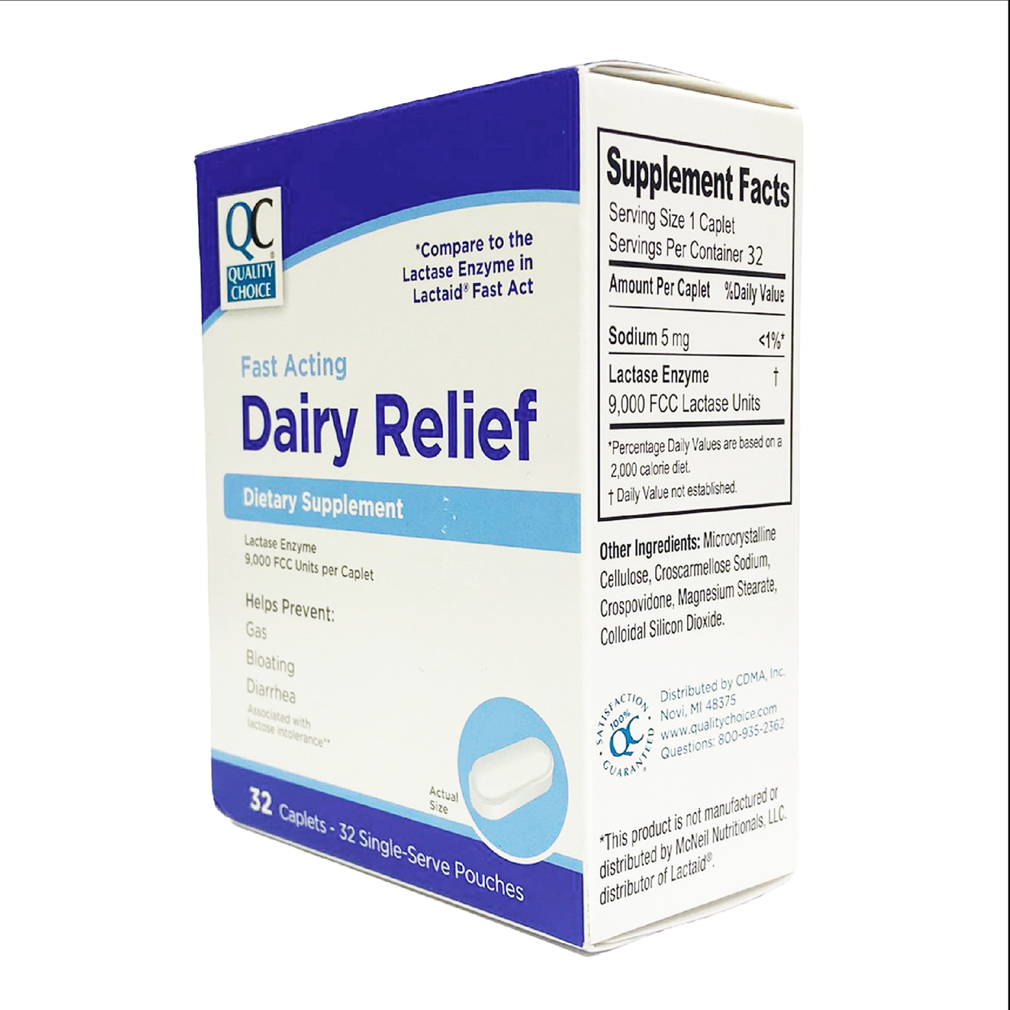 QC Dairy Relief Fast Acting