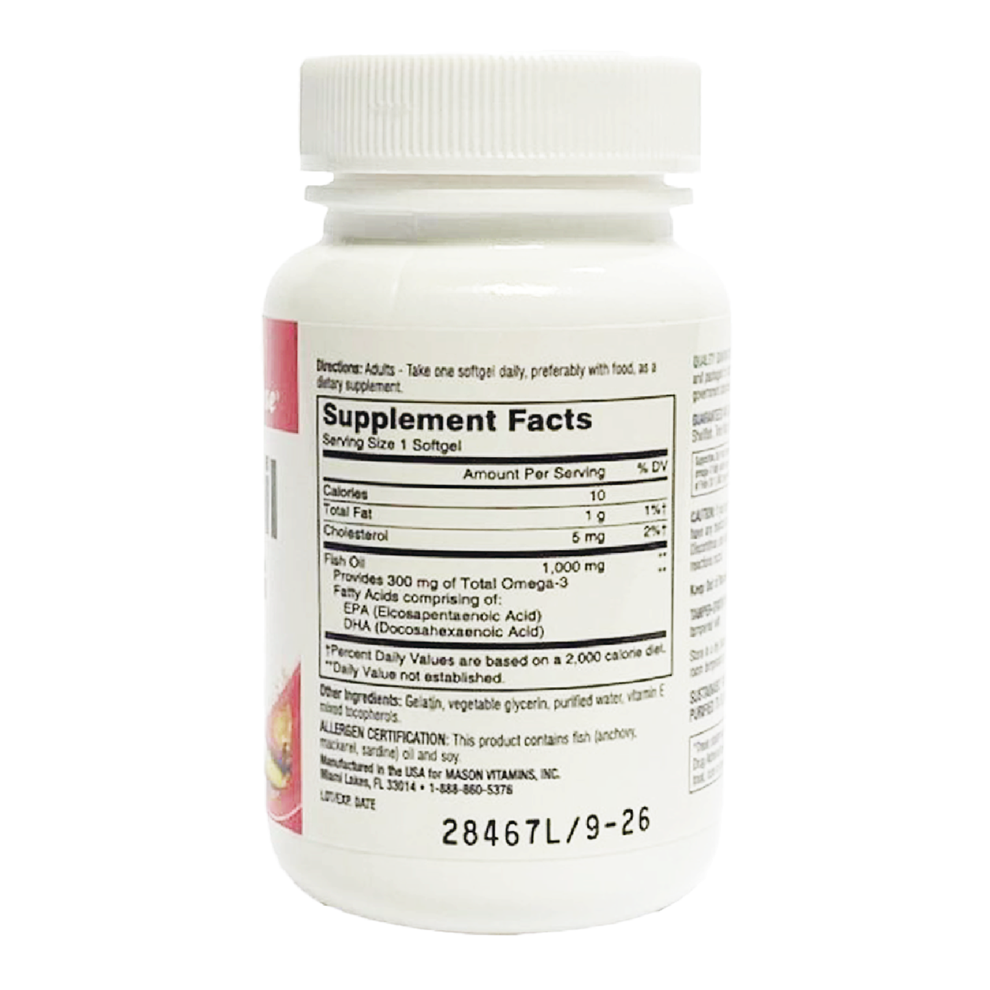 Healthy Sense Fish Oil 1000mg