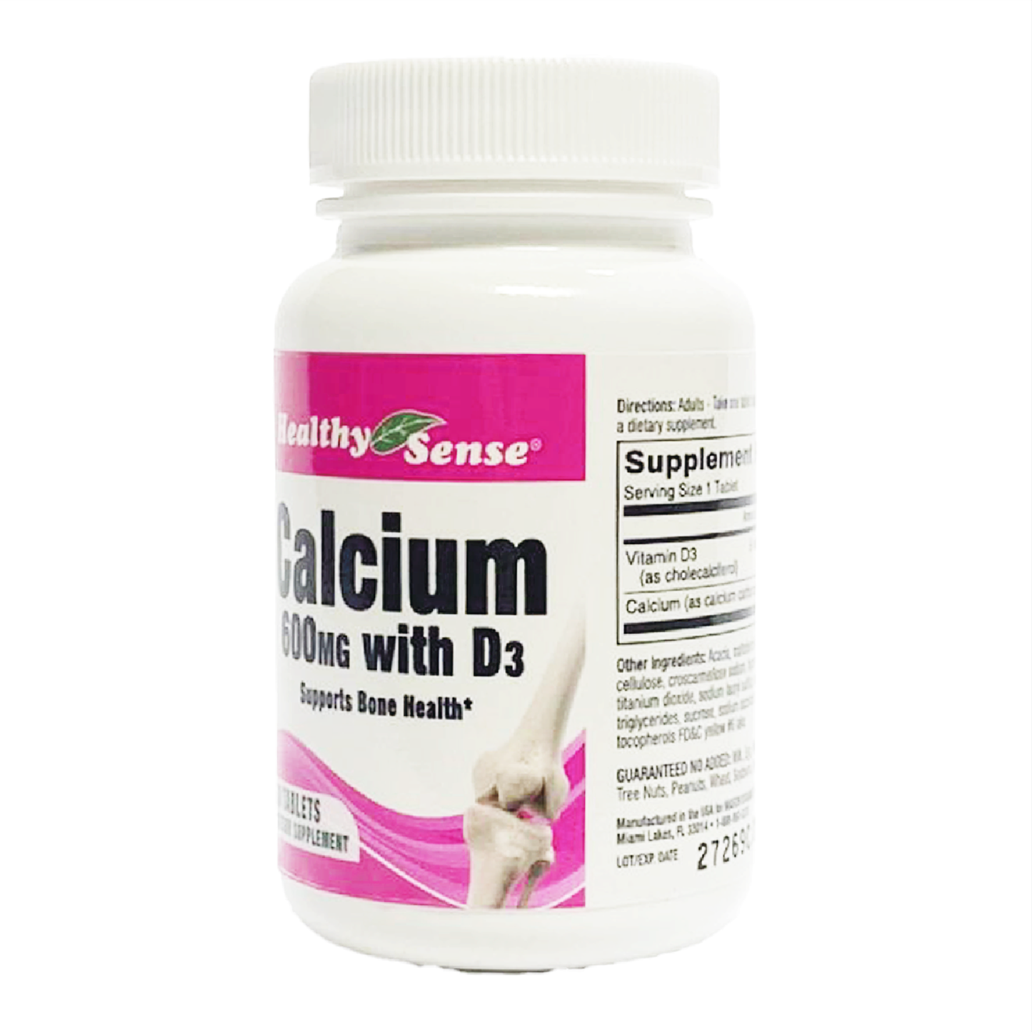 Healthy Sense Calcium 600mg