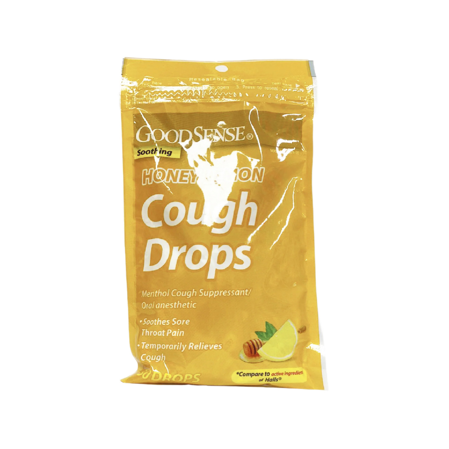 GoodSense Cough Drops Honey Lemon