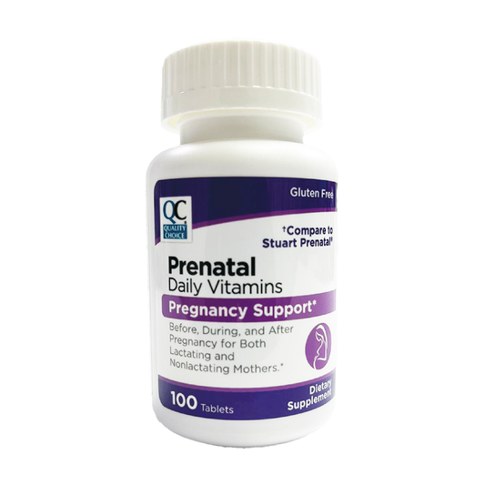 QC Prenatal Daily Vitamins Pregnancy Support