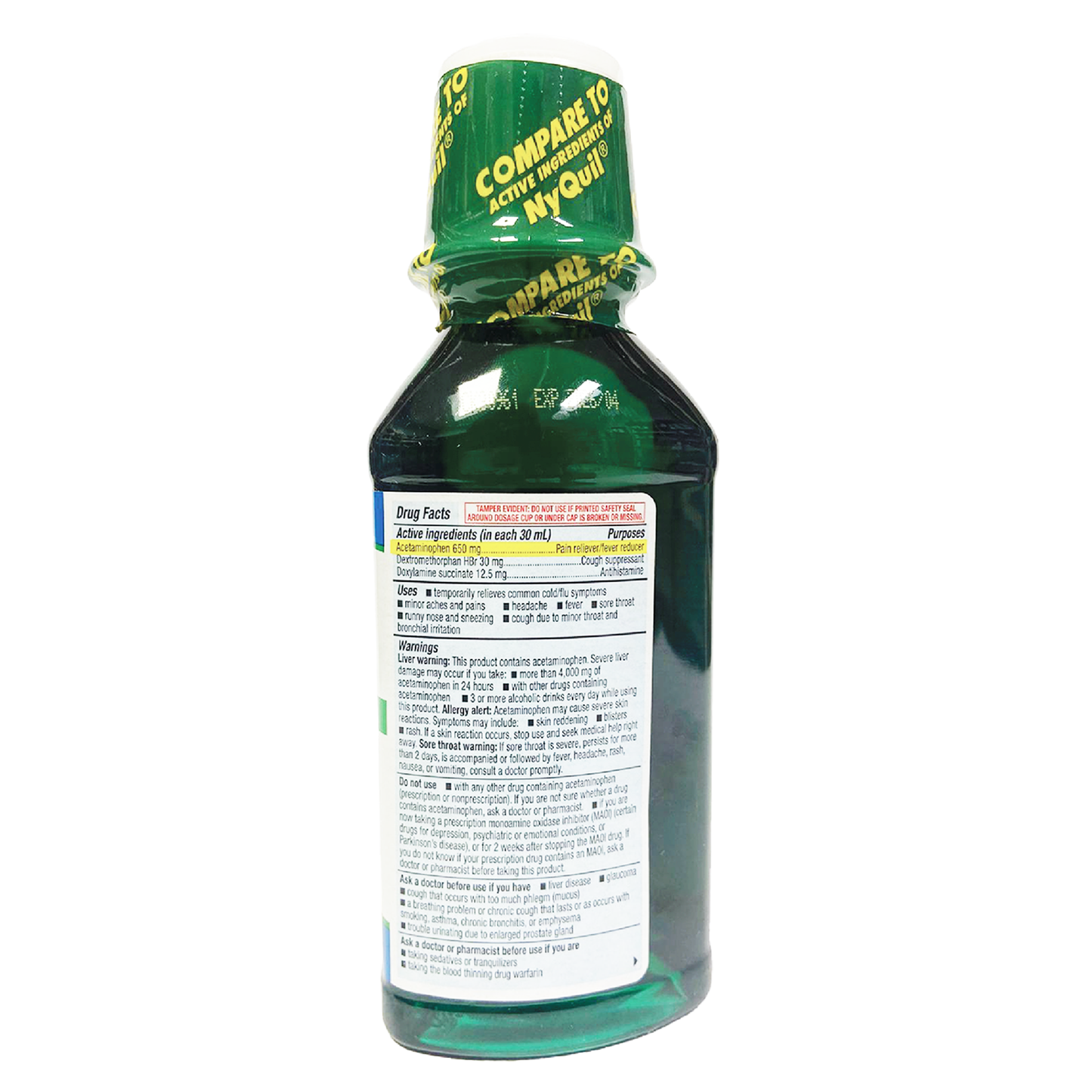 QC Nighttime Cold & Flu