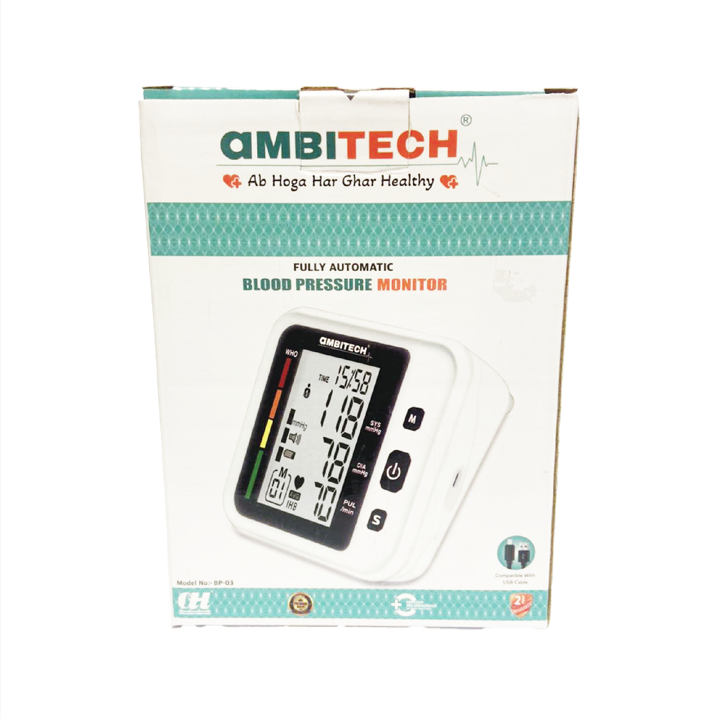 Ambitech Blood Pressure Monitor