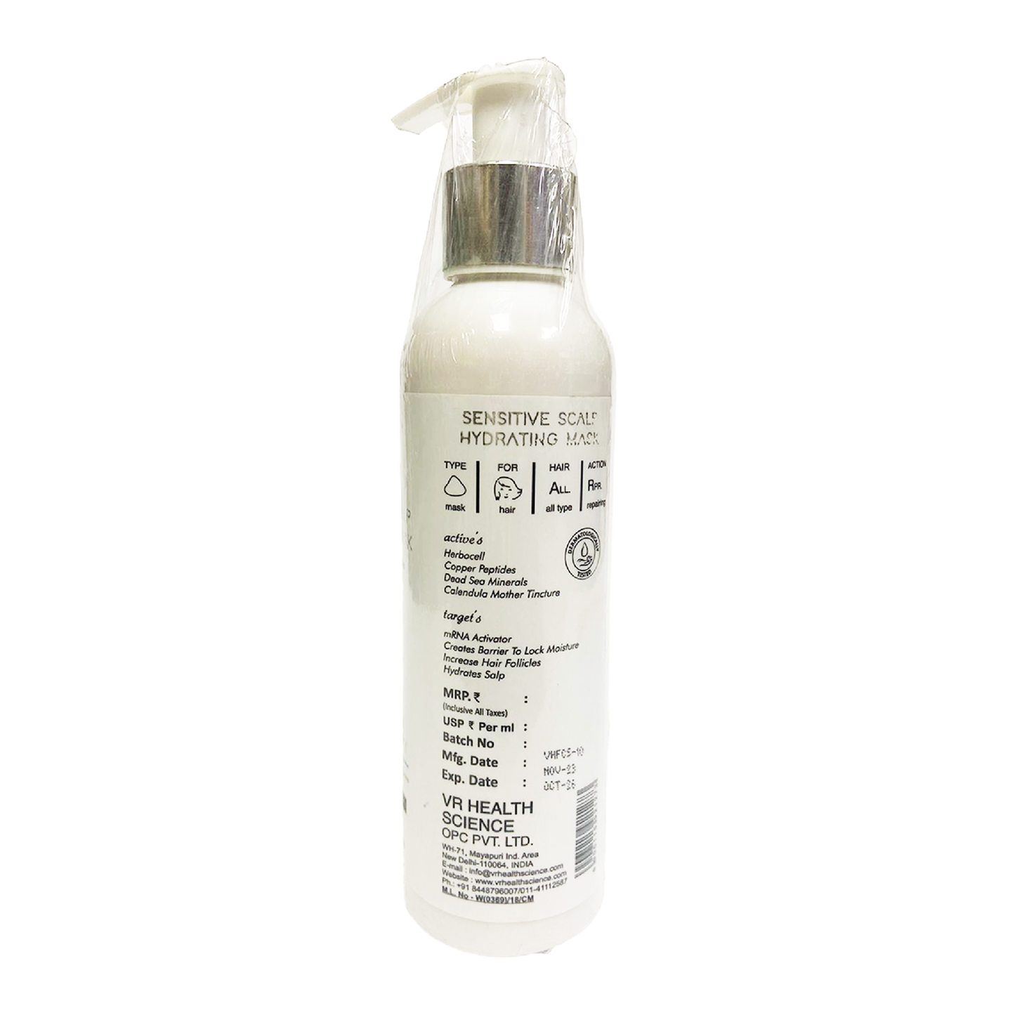 Sensitive Scalp Hydrating Mask 200ml