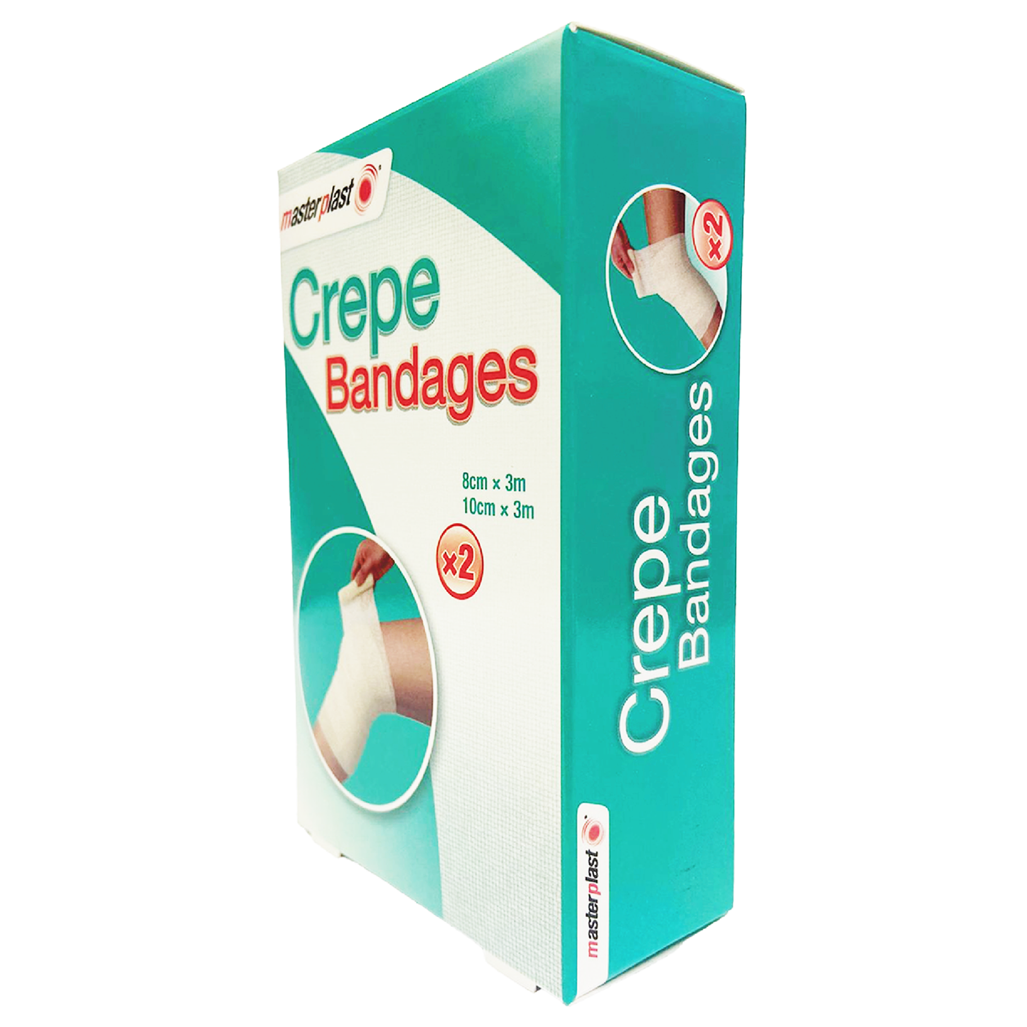 MasterPlast Crepe Bandages 2 Pack