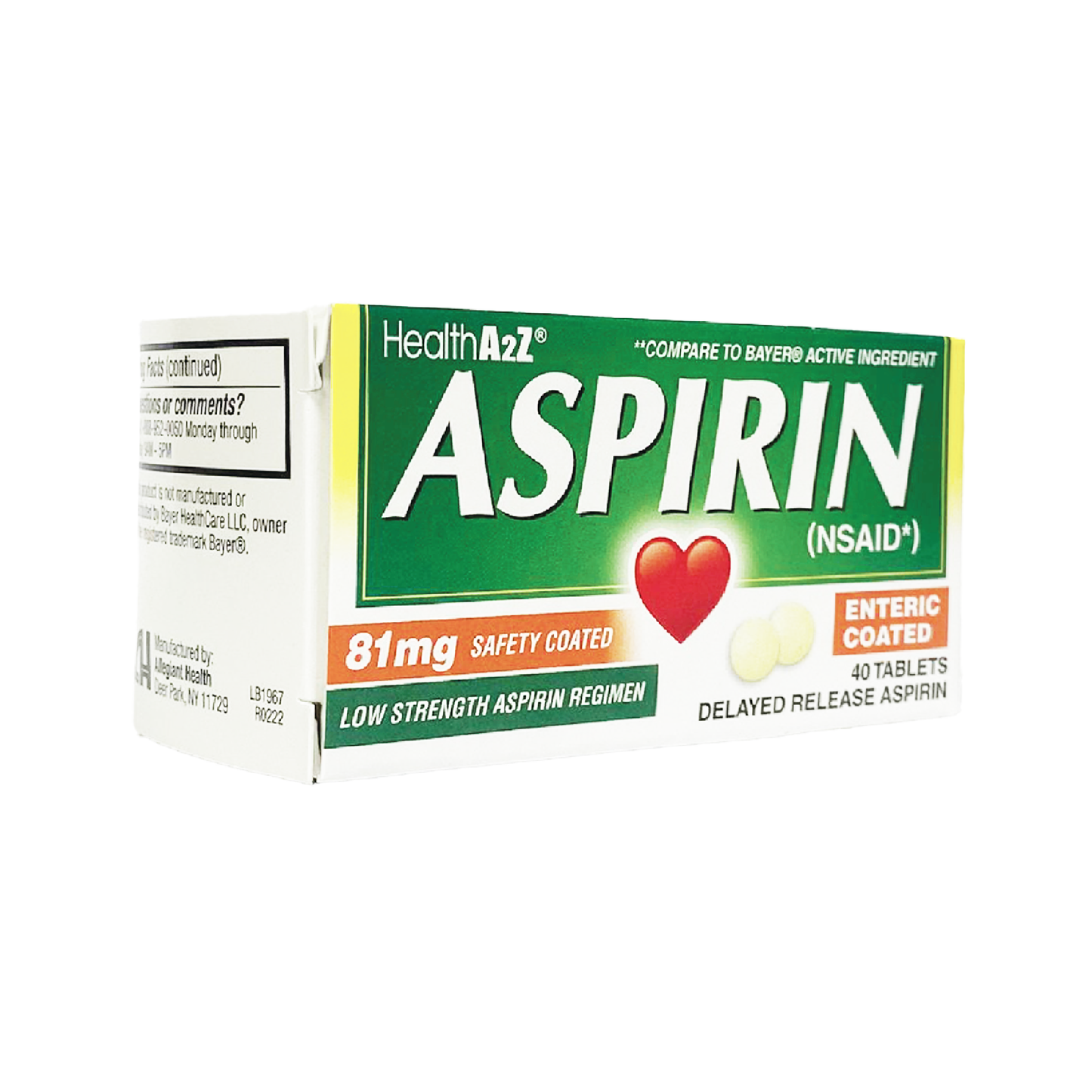HealthA2Z Aspirin Tablets