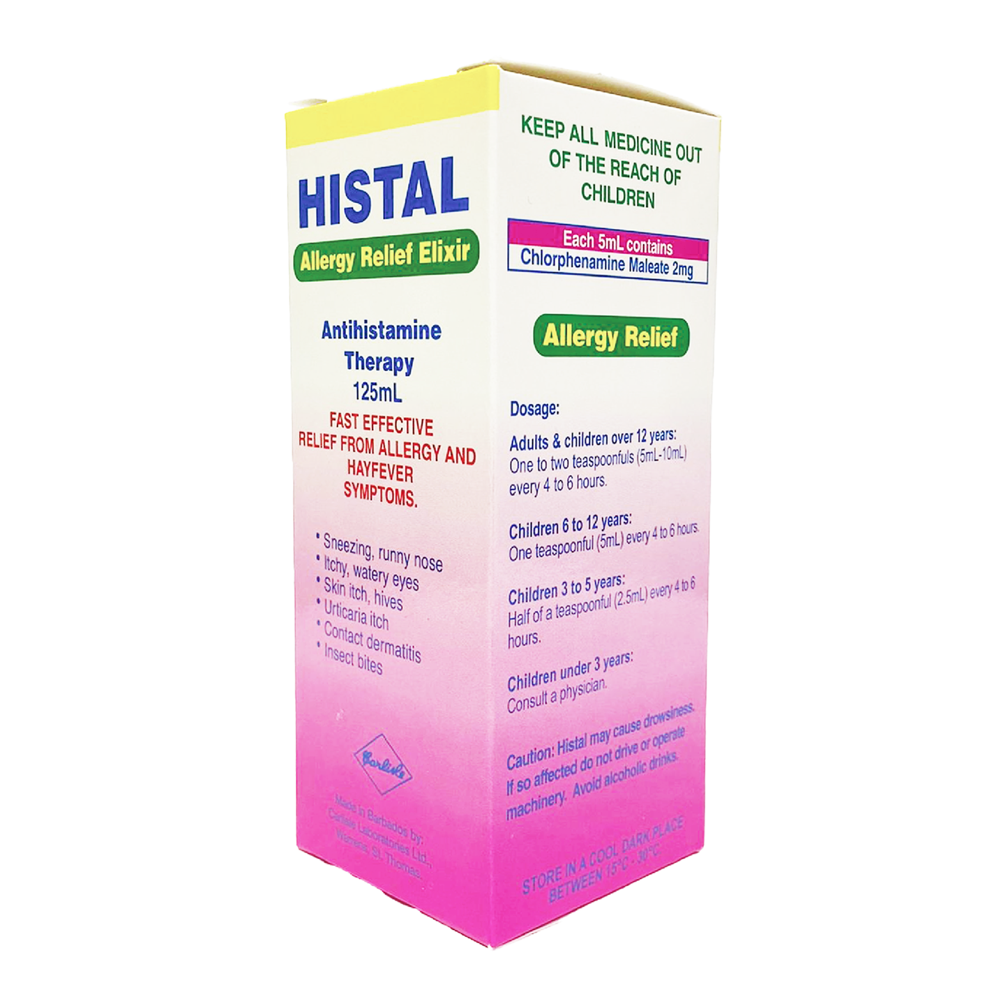 HISTAL Allergy Relief Elixir