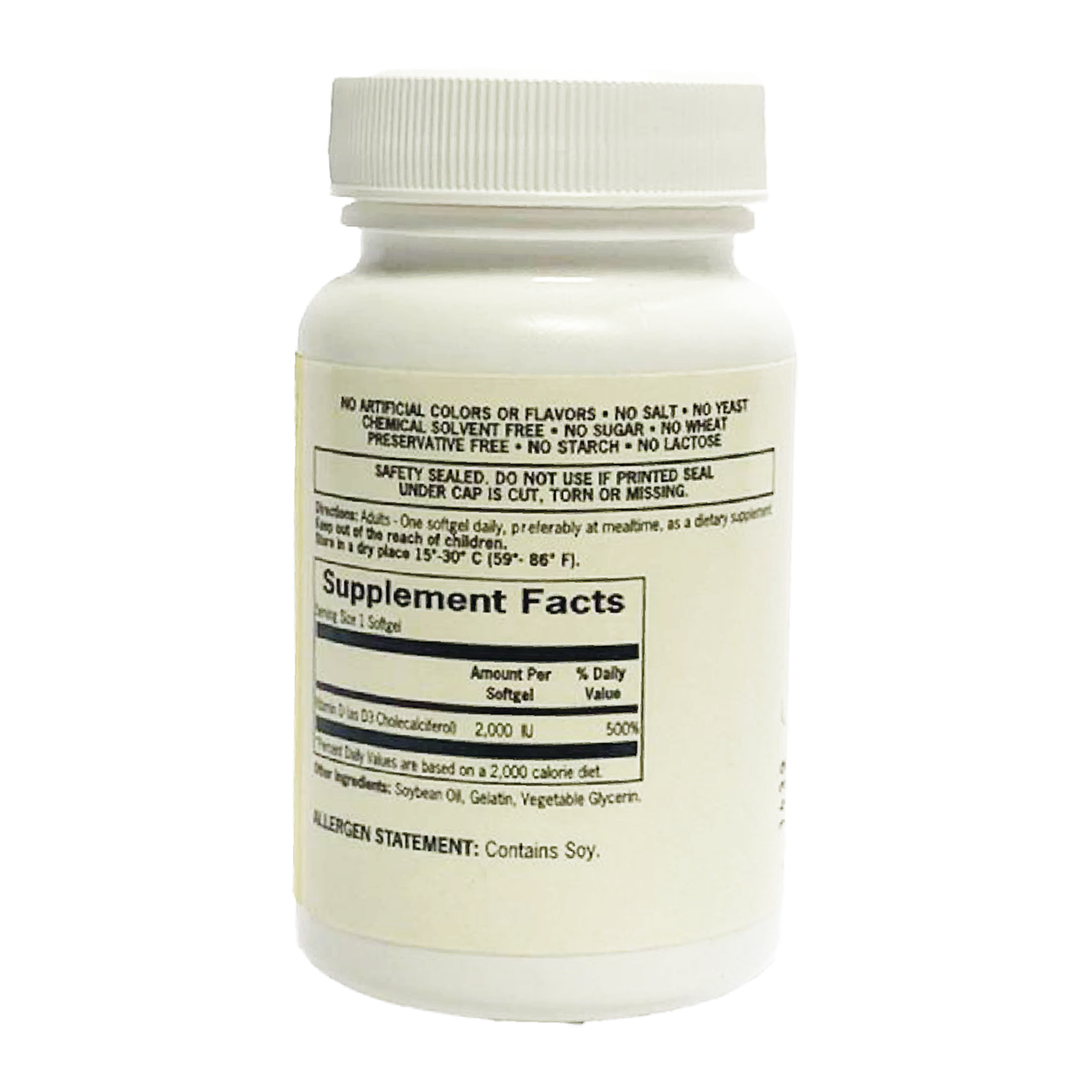 Nature's Beneifts Vitamin D3