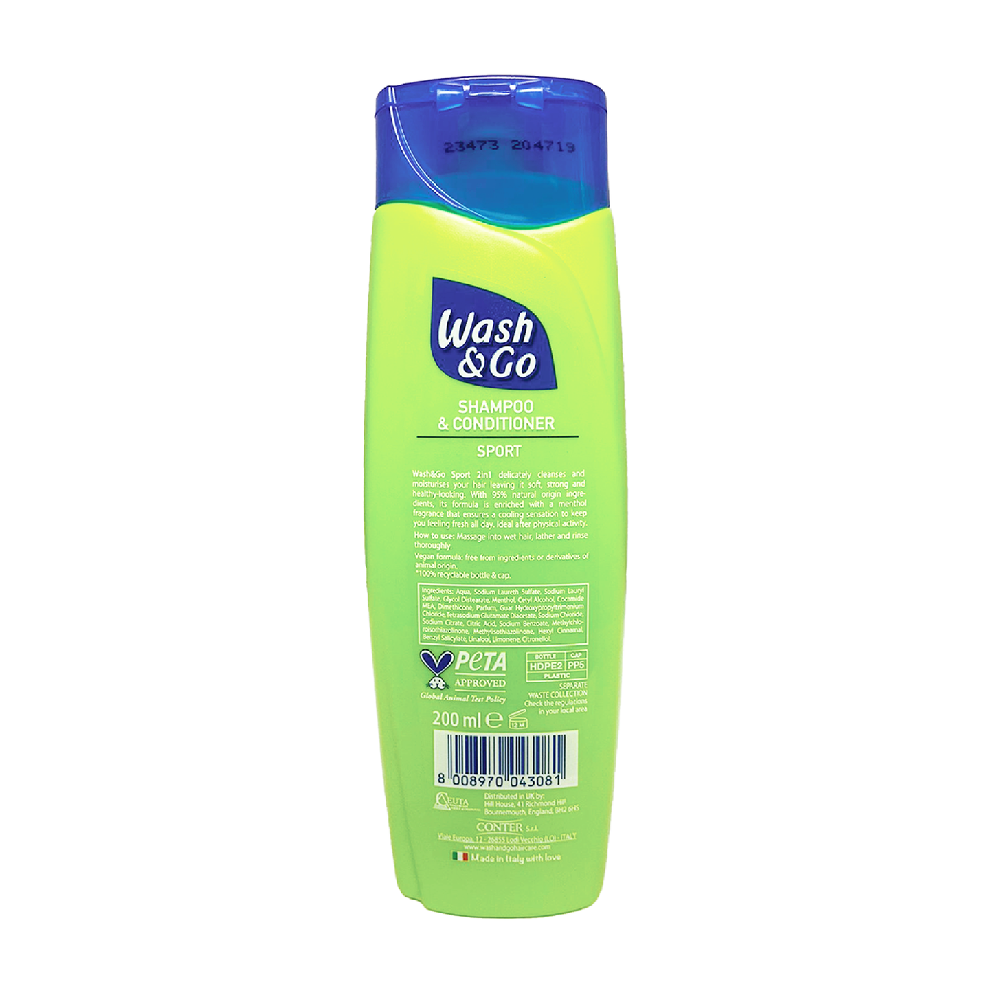 Wash & Go Shampoo Conditioner 2 in 1