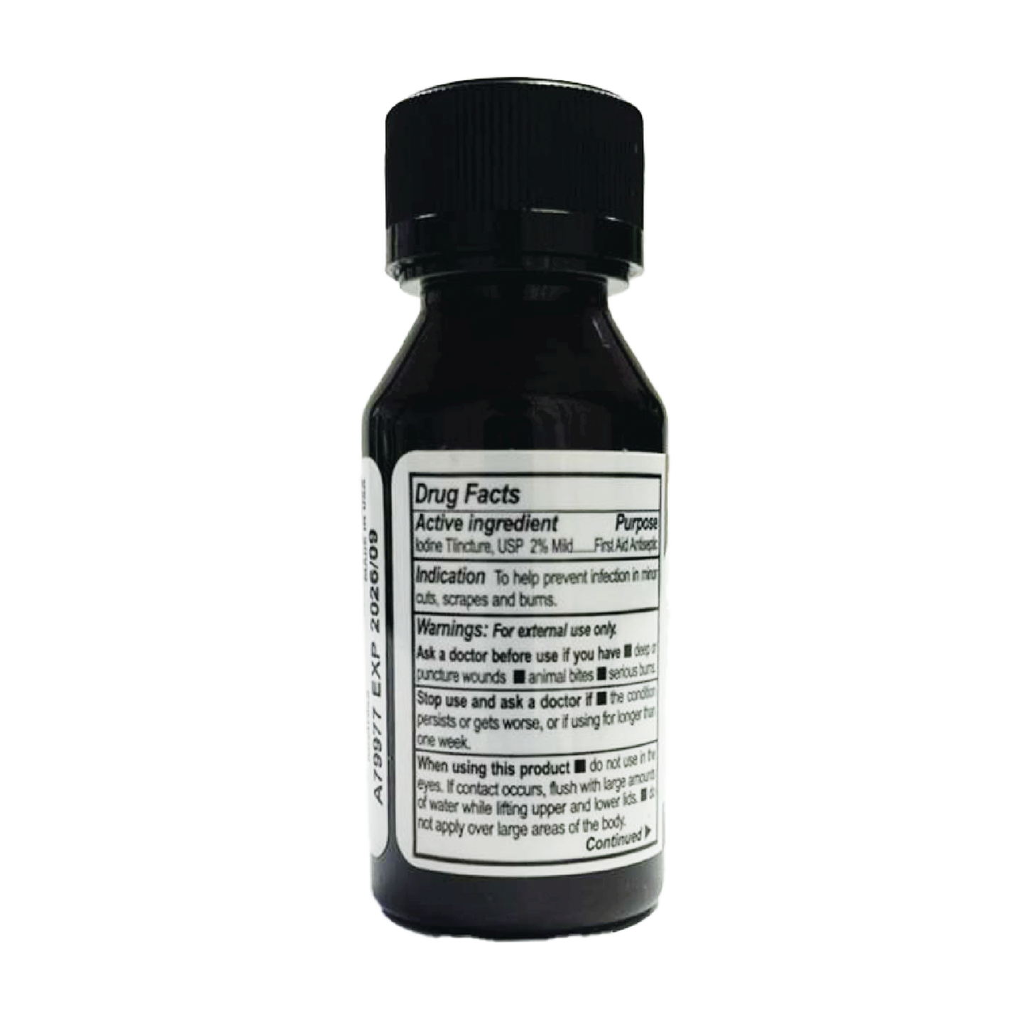 QC Iodine Tincture 2% Mild USP