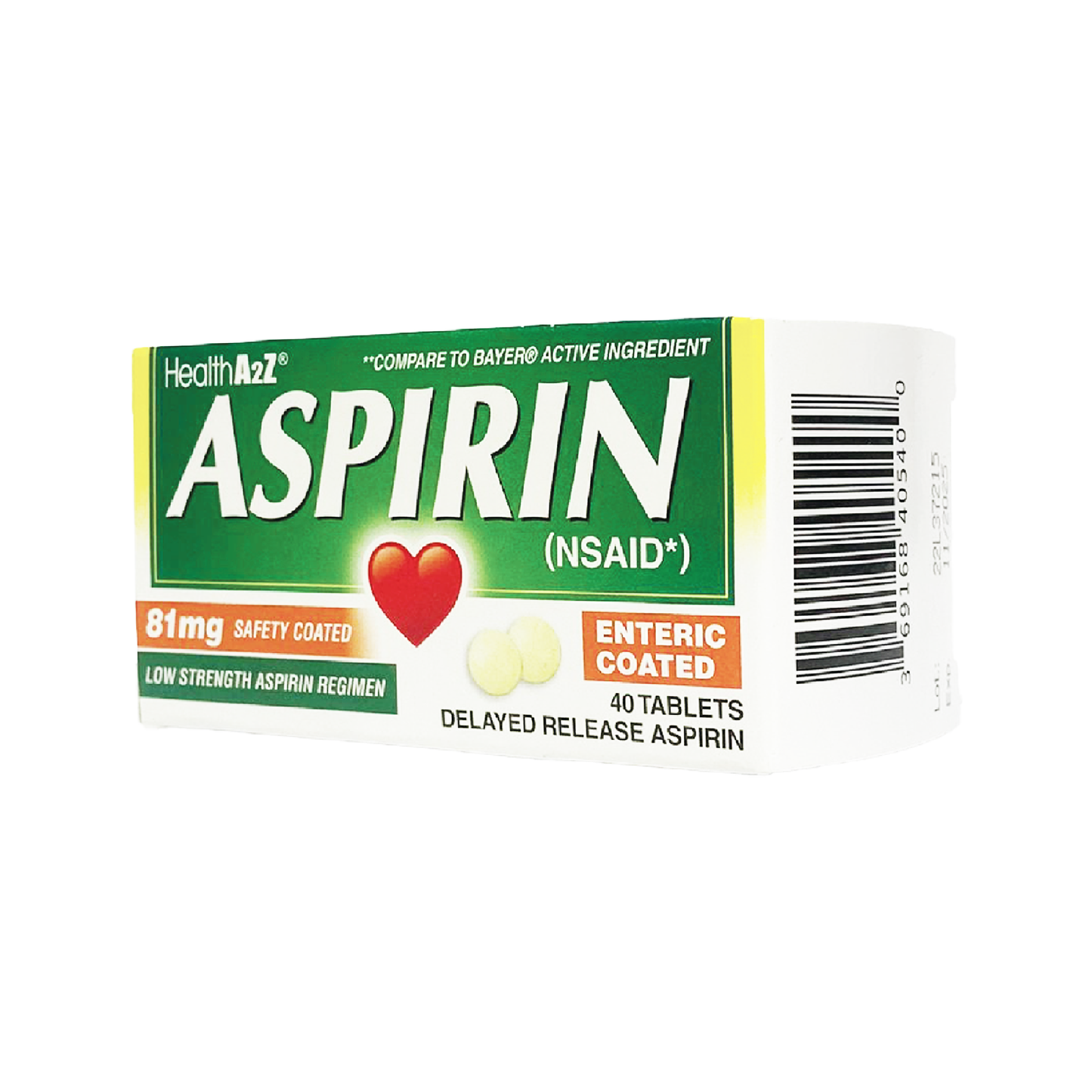 HealthA2Z Aspirin Tablets