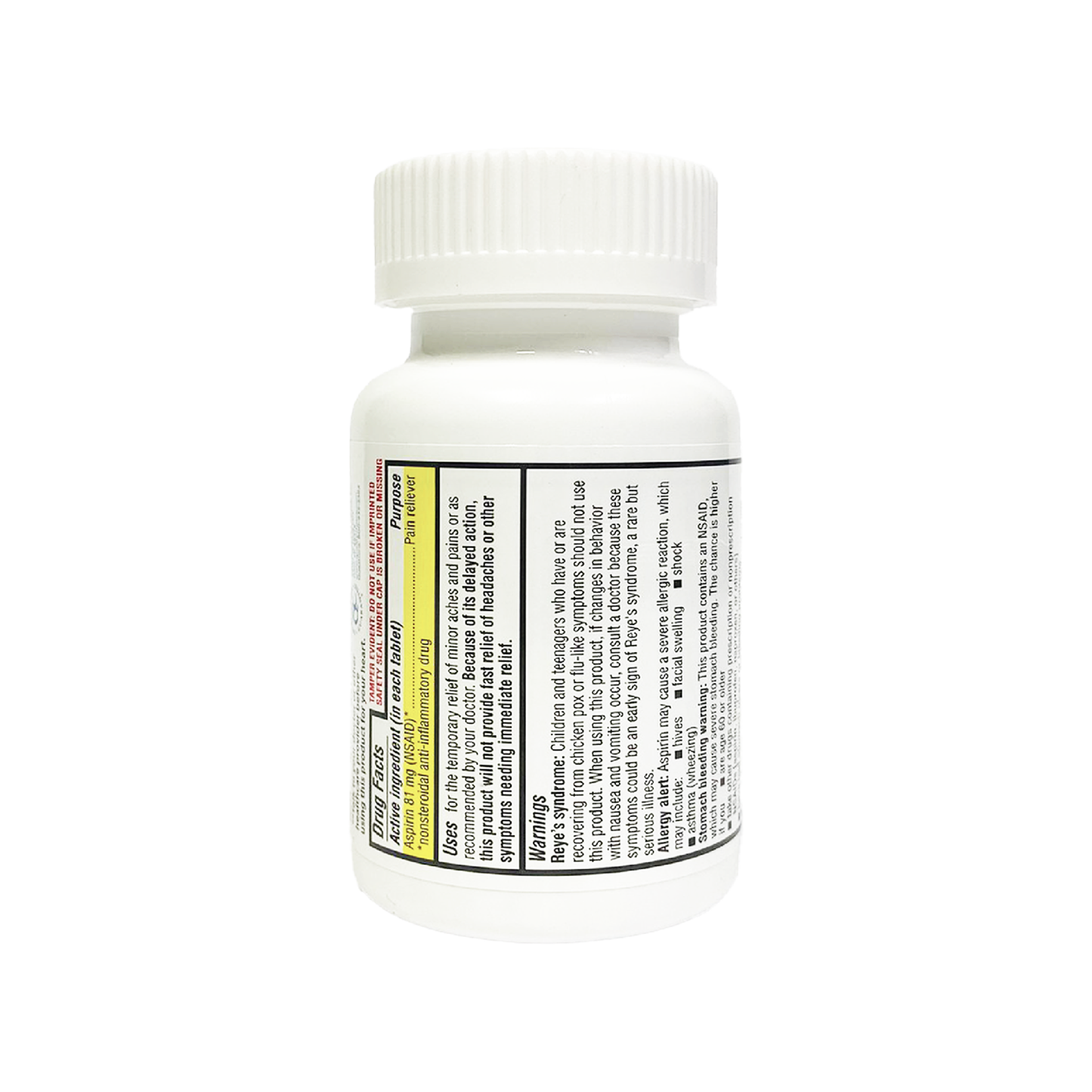 Aspirin 81mg Enteric Coated Low Dose