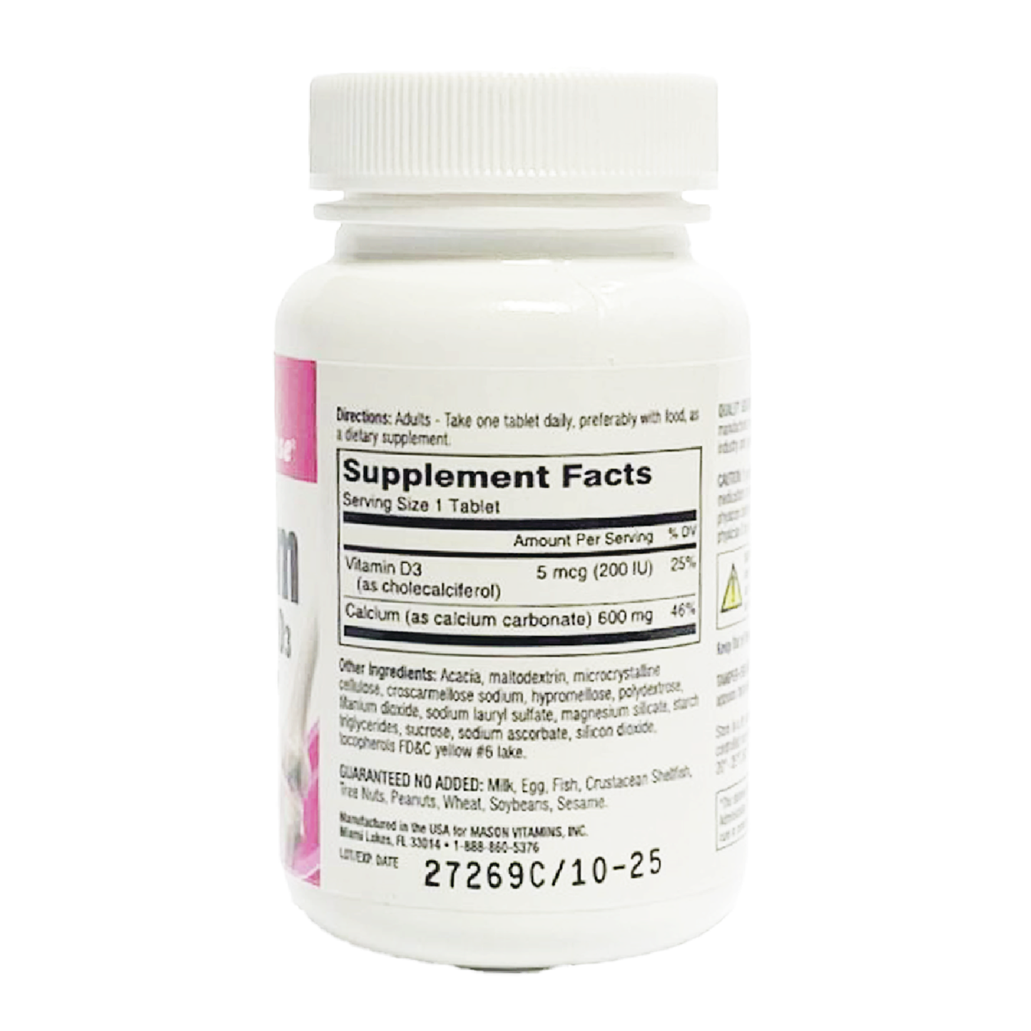 Healthy Sense Calcium 600mg