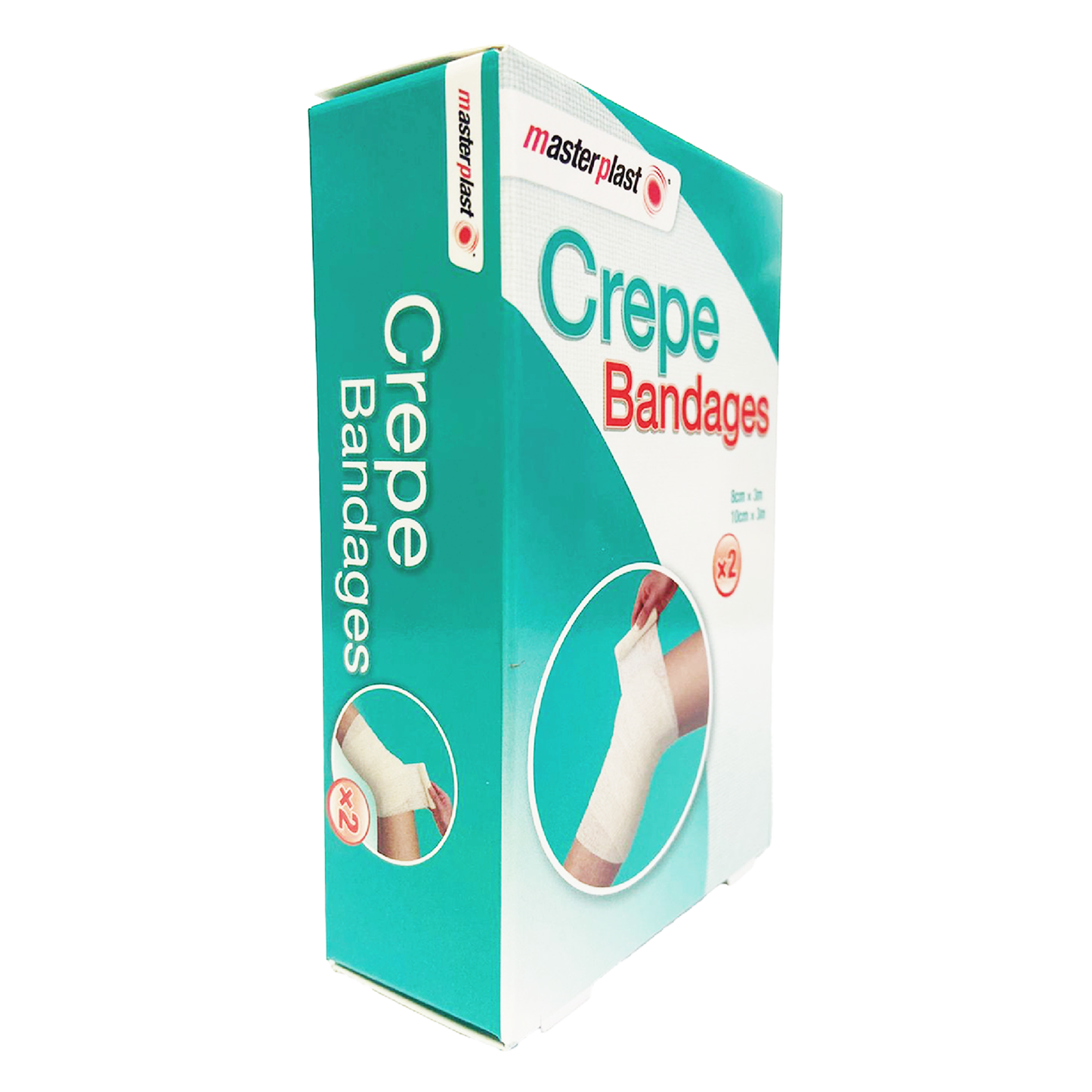 MasterPlast Crepe Bandages 2 Pack