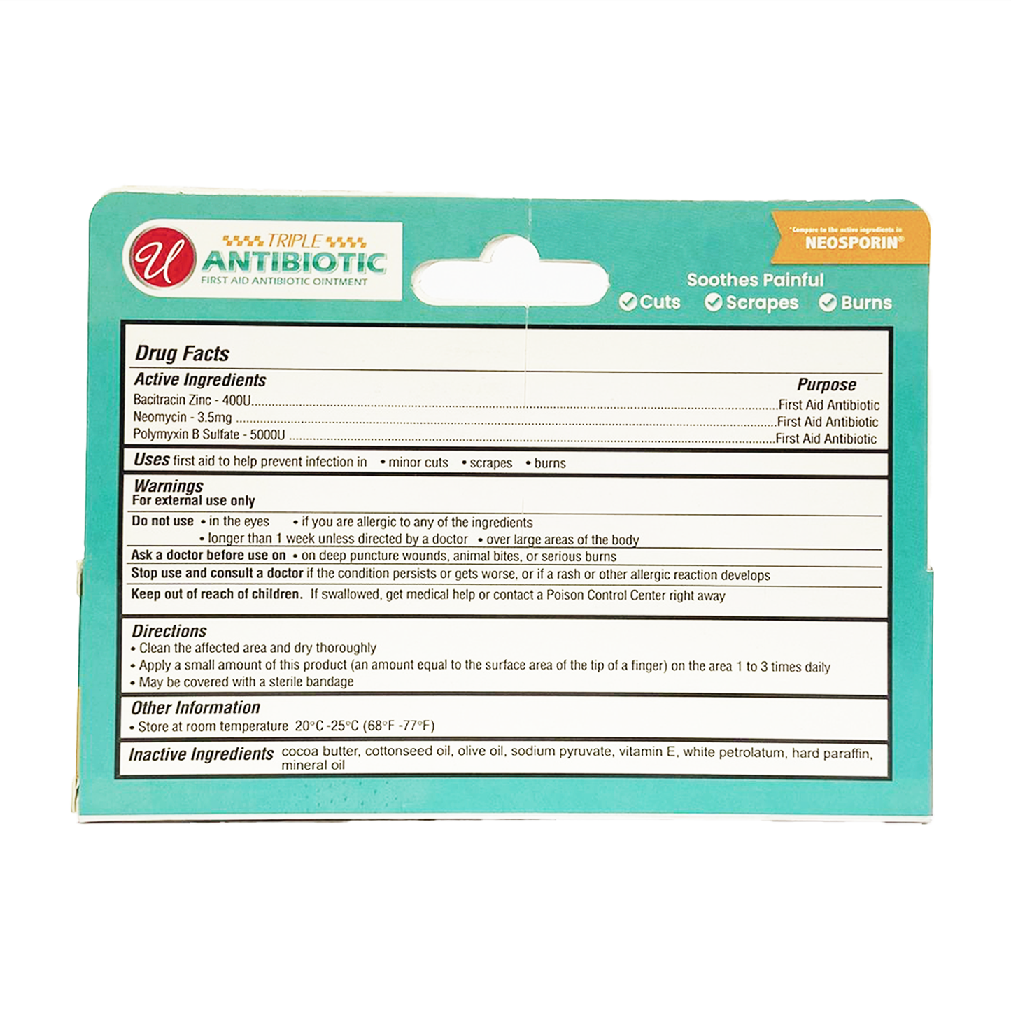 U Triple Antibiotic Ointment