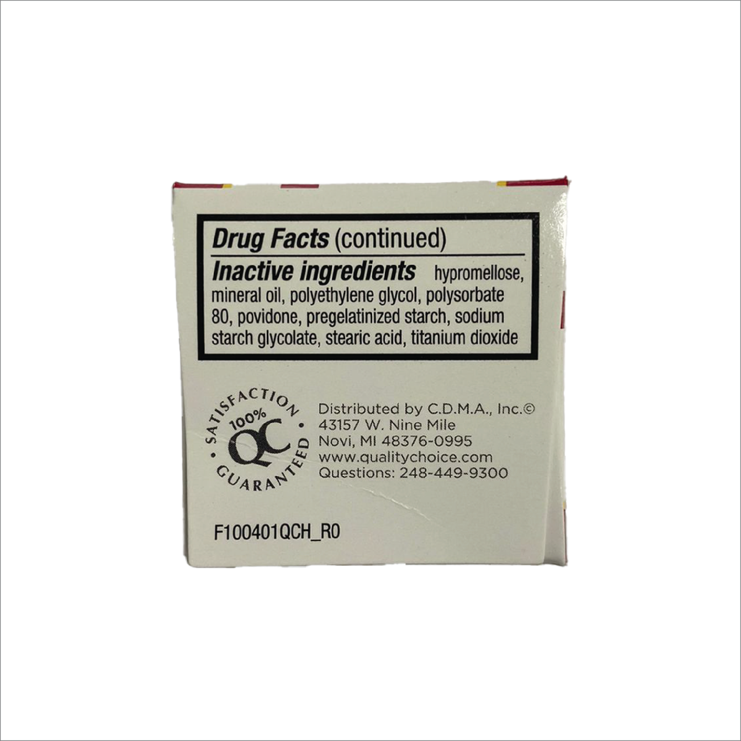 QC Acetaminophen 500mg
